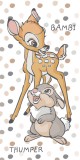 KORREKT WEB Disney Bambi, Dotty fürdőlepedő, strand törölköző 70x140cm