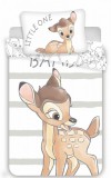 KORREKT WEB Disney Bambi Little One gyerek, ovis ágyneműhuzat 100×135cm, 40×60 cm
