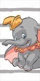 KORREKT WEB Disney Dumbo Stripe fürdőlepedő, strand törölköző 70x140cm