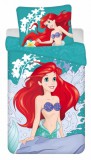KORREKT WEB Disney Hercegnők, Ariel ágyneműhuzat 140×200cm, 70×90 cm