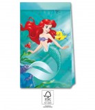 KORREKT WEB Disney Hercegnők, Ariel Curious papírzacskó 4 db-os FSC