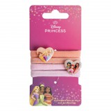 KORREKT WEB Disney Hercegnők Heart hajgumi szett 4 db-os