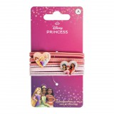 KORREKT WEB Disney Hercegnők Heart hajgumi szett 8 db-os