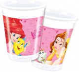 KORREKT WEB Disney Hercegnők Live Your Story műanyag pohár 8 db-os 200 ml