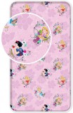 KORREKT WEB Disney Hercegnők Rose gumis lepedő 90x200 cm