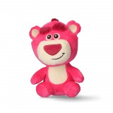 KORREKT WEB Disney Játékháború Lotso 3D plüss figura akasztóval, táskadísz 13 cm
