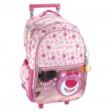 KORREKT WEB Disney Játékháború Lotso Jam gurulós iskolatáska, táska 46 cm