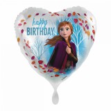 KORREKT WEB Disney Jégvarázs Anna Happy Birthday fólia lufi 43 cm