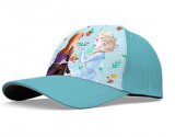 KORREKT WEB Disney Jégvarázs Blue Flowers gyerek baseball sapka 52 cm