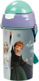 KORREKT WEB Disney Jégvarázs Idyllic műanyag szívószálas kulacs akasztóval 500 ml