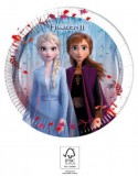 KORREKT WEB Disney Jégvarázs Leaf papírtányér 8 db-os 20 cm FSC