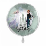 KORREKT WEB Disney Jégvarázs Pastel Happy Birthday fólia lufi 43 cm
