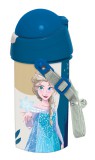 KORREKT WEB Disney Jégvarázs Together We Lead műanyag szívószálas kulacs akasztóval 500 ml