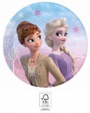 KORREKT WEB Disney Jégvarázs Wind papírtányér 8 db-os 20 cm FSC