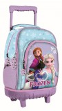 KORREKT WEB Disney Jégvarázs Winter Magic prémium gurulós iskolatáska, táska 44 cm