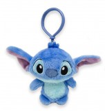 KORREKT WEB Disney Lilo és Stitch, A csillagkutya Blue 3D plüss figura akasztóval, táskadísz 12 cm
