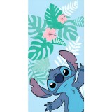 KORREKT WEB Disney Lilo és Stitch, A csillagkutya Blue Island fürdőlepedő, strand törölköző 70x140cm (Fast Dry)