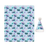 KORREKT WEB Disney Lilo és Stitch, A csillagkutya Karácsony polár takaró és sapka szett