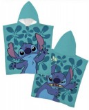 KORREKT WEB Disney Lilo és Stitch, A csillagkutya Little Mischief strand törölköző poncsó 55x110 cm (Fast Dry)