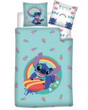 KORREKT WEB Disney Lilo és Stitch, A csillagkutya Living the Dream ágyneműhuzat 140×200cm, 65×65 cm