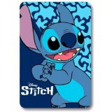 KORREKT WEB Disney Lilo és Stitch, A csillagkutya Smiley polár takaró 100x140cm