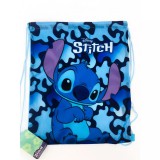 KORREKT WEB Disney Lilo és Stitch, A csillagkutya Smiley sporttáska, tornazsák 40 cm
