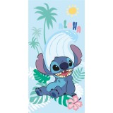 KORREKT WEB Disney Lilo és Stitch, A csillagkutya Sun fürdőlepedő, strand törölköző 70x140cm