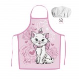 KORREKT WEB Disney Marie cica Aristocat gyerek kötény 2 darabos szett