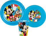 KORREKT WEB Disney Mickey étkészlet, műanyag szett