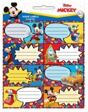 KORREKT WEB Disney Mickey füzetcímke 16 db-os