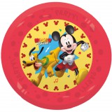 KORREKT WEB Disney Mickey Jump Into Fun micro prémium műanyag lapostányér 4 db-os szett 21 cm