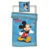 KORREKT WEB Disney Mickey Let&#039;s Go ágyneműhuzat 140×200cm, 63×63 cm microfibre