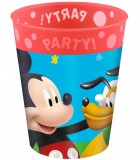 KORREKT WEB Disney Mickey Rock the House micro prémium műanyag pohár szett 4 db-os 250 ml