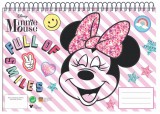 KORREKT WEB Disney Minnie A/4 spirál vázlatfüzet 30 lapos
