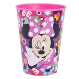 KORREKT WEB Disney Minnie Bold Florals műanyag pohár 260 ml