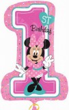 KORREKT WEB Disney Minnie Első születésnap fólia lufi 71 cm