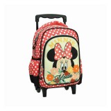 KORREKT WEB Disney Minnie Floral gurulós ovis hátizsák, táska 30 cm