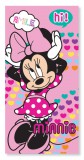 KORREKT WEB Disney Minnie Hearts fürdőlepedő, strand törölköző 70x137 cm (Fast Dry)