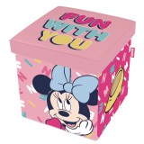 KORREKT WEB Disney Minnie játéktároló 30×30×30 cm
