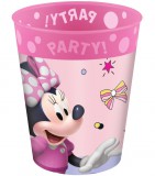 KORREKT WEB Disney Minnie Junior micro prémium műanyag pohár szett 4 db-os 250 ml