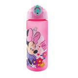 KORREKT WEB Disney Minnie Kindness műanyag matt szívószálas kulacs 600 ml