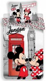 KORREKT WEB Disney Minnie London ágyneműhuzat 140×200cm, 70×90 cm