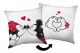 KORREKT WEB Disney Minnie, Mickey Love párna, díszpárna 40*40 cm