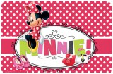 KORREKT WEB Disney Minnie Polka Dots tányéralátét 43x28 cm