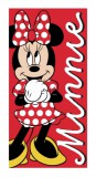 KORREKT WEB Disney Minnie Polka Love fürdőlepedő, strand törölköző 70x140cm (Fast Dry)