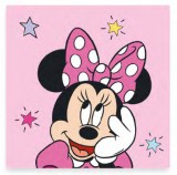 KORREKT WEB Disney Minnie Star kéztörlő, arctörlő, törölköző 30x30cm