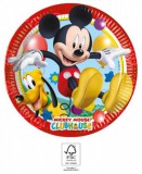 KORREKT WEB Disney Playful Mickey papírtányér 8 db-os 19,5 cm FSC