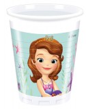 KORREKT WEB Disney Szófia Pearl of the Sea műanyag pohár 8 db-os 200 ml