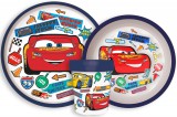 KORREKT WEB Disney Verdák Stickers Go csúszásmentes étkészlet, micro műanyag szett