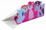 KORREKT WEB Én kicsi pónim Rainbow Sparkle Party Meghívó 8 db-os